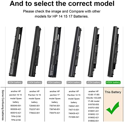 Back view of the four cell rechargeable lithium ion notebook power unit showing technical specifications and compliance labels.