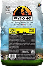 Wysong high protein dry ferret food ingredients and guaranteed analysis panel view