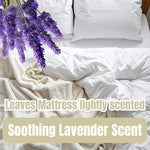 Geode sweet lavender aromatherapy mattress refresher bottle close up