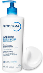 Bioderma Atoderm moisturizer pump bottle for dry skin