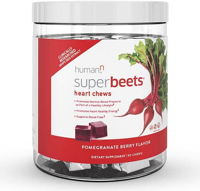 Humann SuperBeets Heart Chews, 90 Count - Image 1