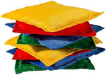 Top view of Franklin Sports bean bag set arranged by color
