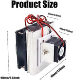 Yrhrol portable semiconductor cooler kit unboxed view with all included accessories