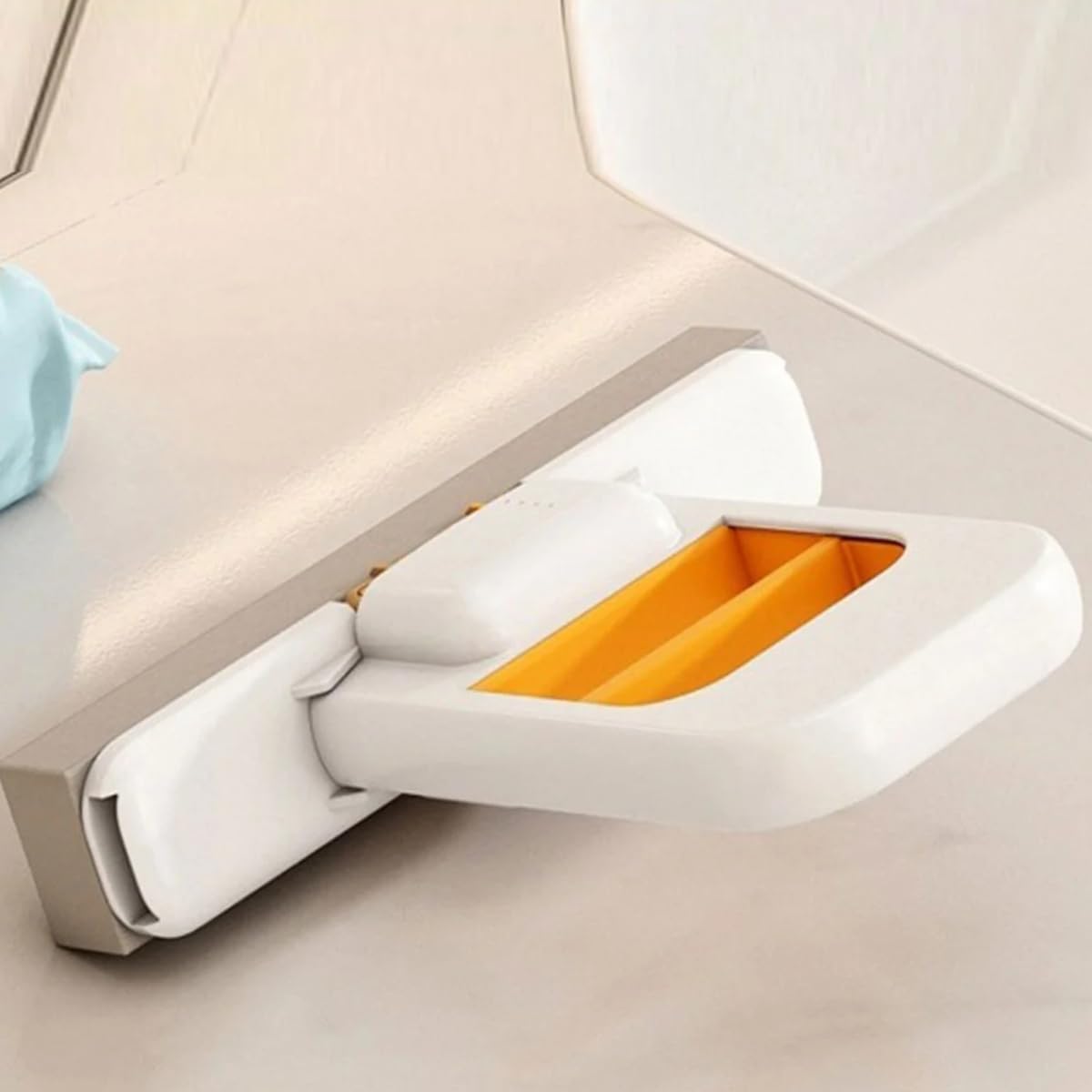 Generic mini foldable desktop mop front view