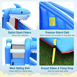 Honey Joy inflatable bounce house slide and climbing area