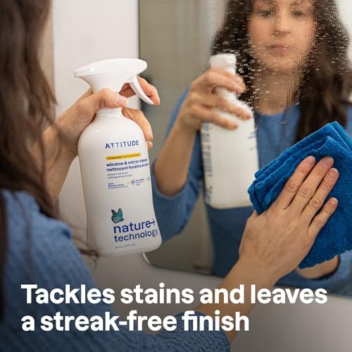 Vegan and cruelty free household window cleaner by ATTITUDE