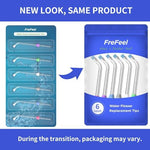 Packaging view of the six count plaque seeker replacement picks engineered for advanced dental work maintenance.