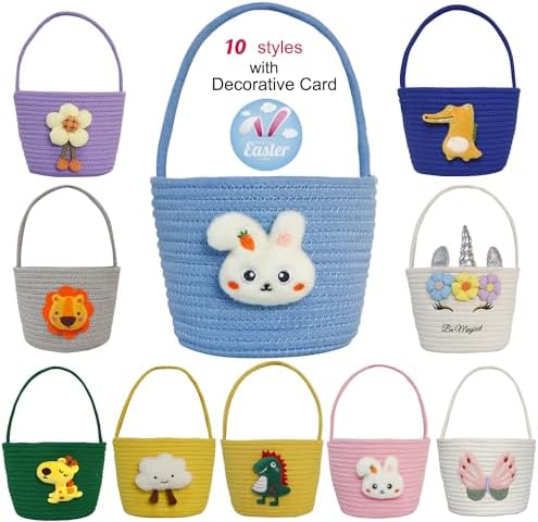 XENTUMI personalized spring gift holder styled as a nursery toy storage bin on a shelf