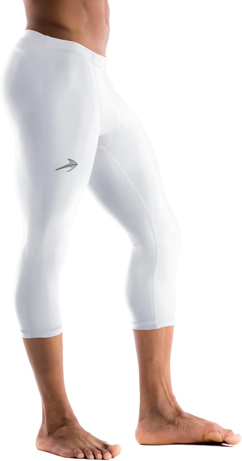 CompressionZ Men's Compression Pants for Workout, Sports|Base Layer Running Tights Leggings - Image 11