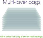 Premium odor locking cat litter replacement bags for indoor home freshness