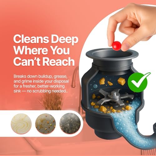 Kitchen sink maintenance with Perfa cleaning pods