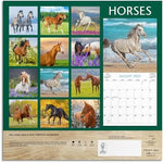 Horses 2025 Wall Calendar - Image 3