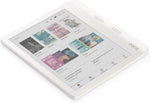 Close up of Kobo Libra Colour E Ink Kaleido 3 screen clarity