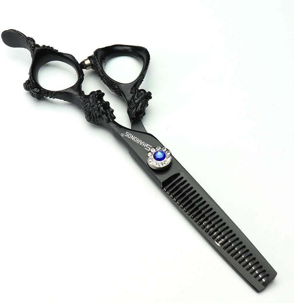 Axemoore 6 inch hairdressing scissors set in black