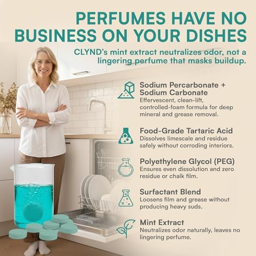 Comparison of dirty versus clean dishwasher filter