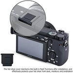 Side view displaying the lightweight and ergonomic grip profile of the replacement camera caps