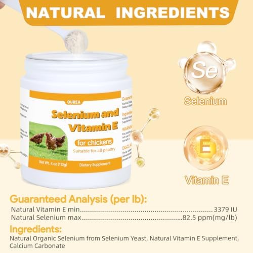 Ourea wry neck prevention supplement container back view with flock guidelines