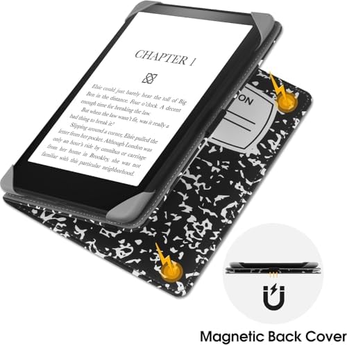 Hgwalp universal eReader case with stand feature