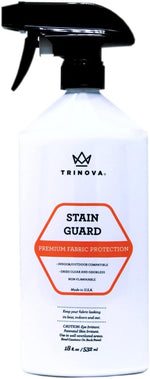 TriNova non-aerosol stain guard container side profile