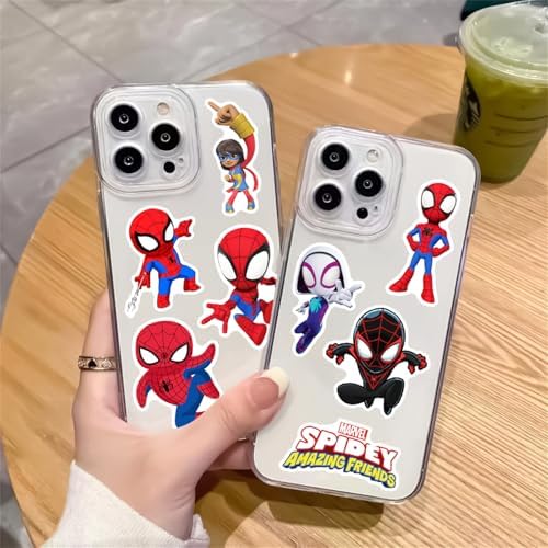 Assorted superhero themed vinyl stickers for DIY projects