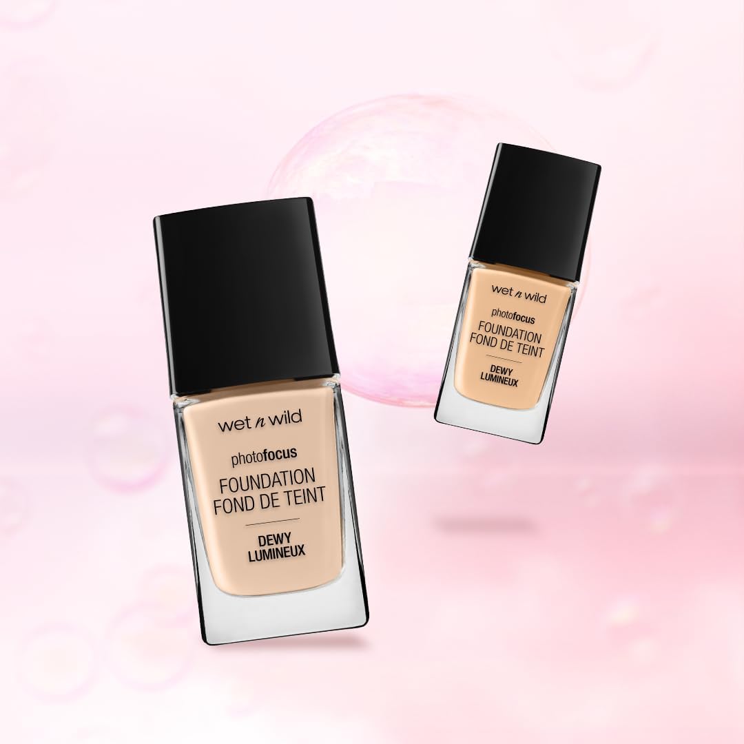 wet n wild Photo Focus Dewy Foundation Golden Beige - Image 8