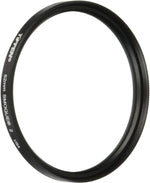 Tiffen camera lens filter mounted on DSLR setup