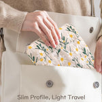Interior view of Dadanism soft plush lined Kindle sleeve