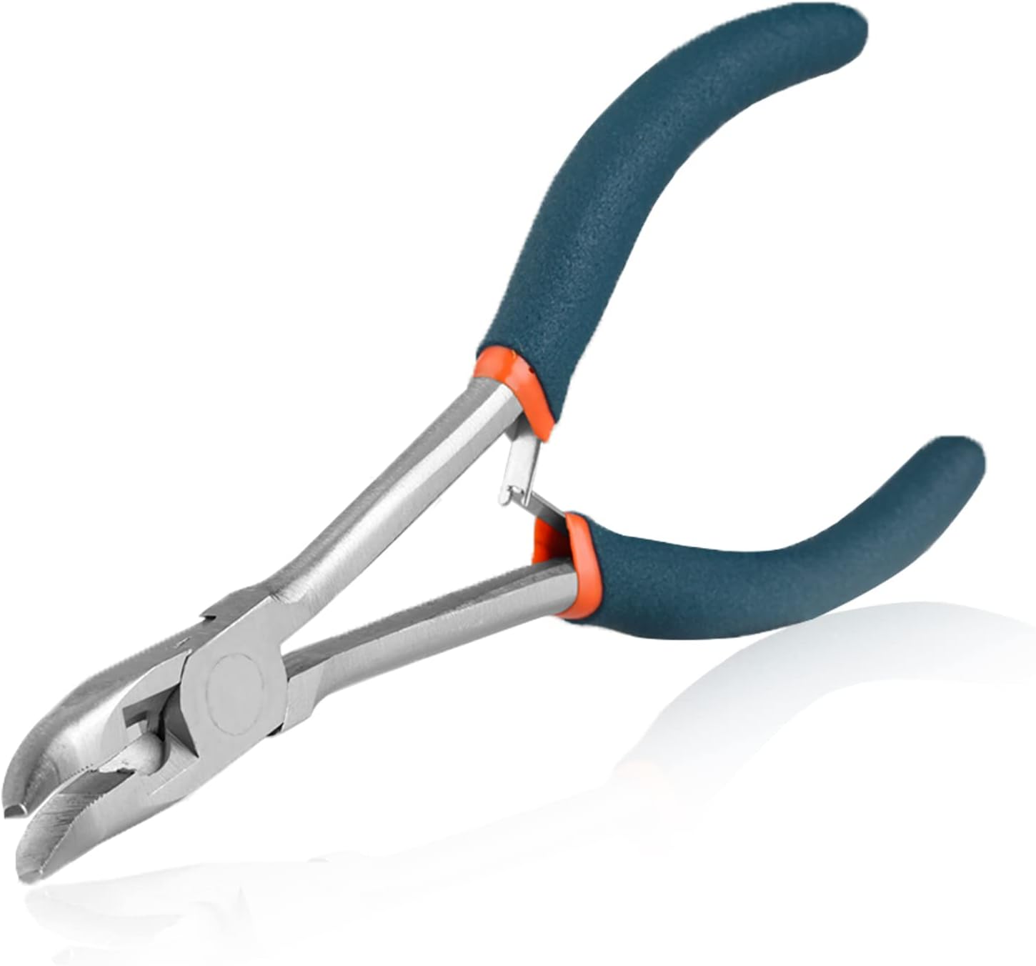 Speedwox long reach bent nose pliers front view precision hand tool