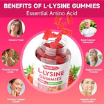 Meenccd sugar-free L-Lysine supplement bottle side profile