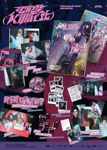 P1Harmony first full album package showcasing the compact disc and 80-page photobook
