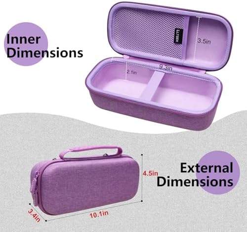 L LTGEM protective speaker storage case with detachable shoulder strap attached.