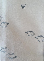 Neutral patterned Carter's baby receiving blankets
