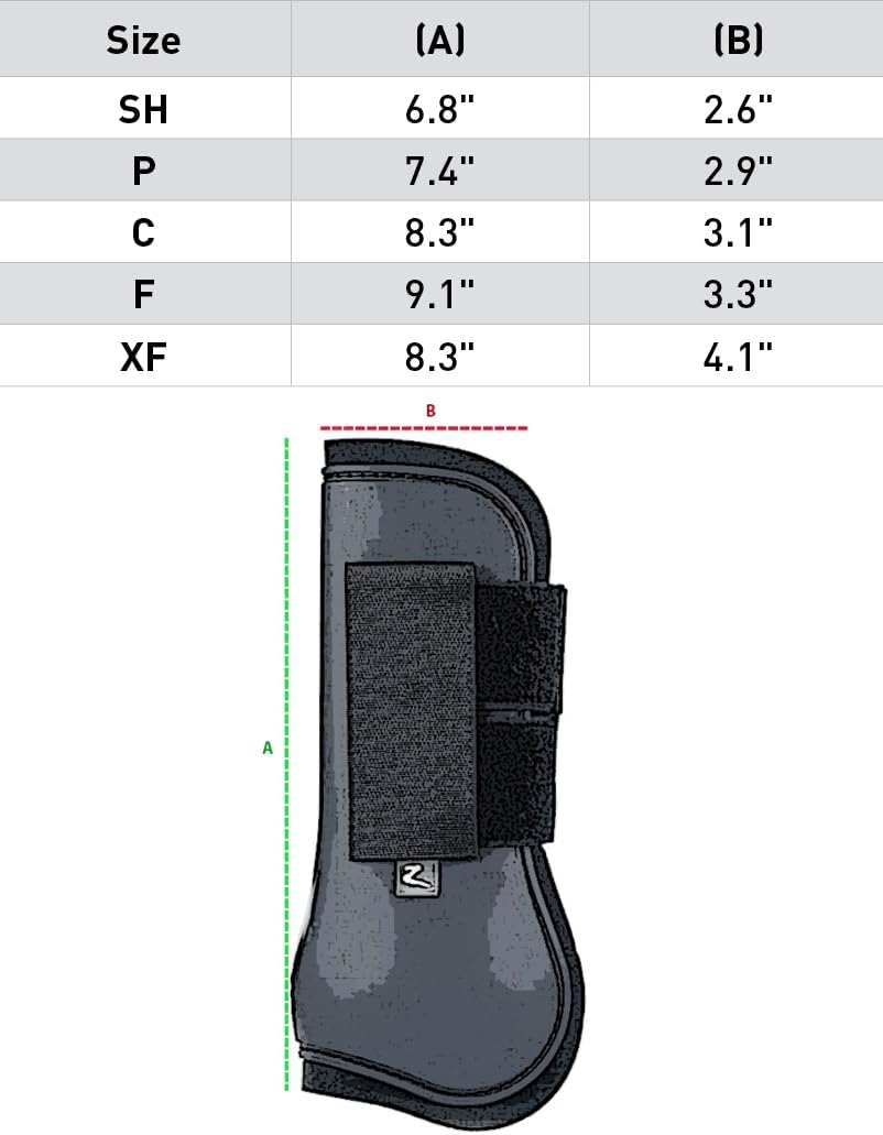 Horze Adepto tendon boots blackcurrant purple side angle