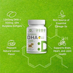 Authentic USA imported Deal Supplement deep ocean harvest fish oil packaging details and third party tested seal