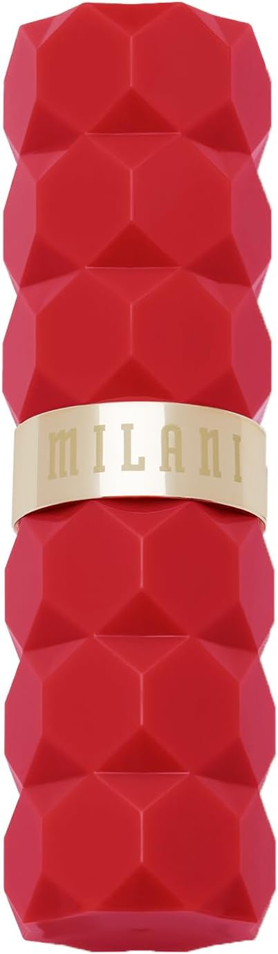 Milani Color Fetish lipstick swatch 390 Red Flag