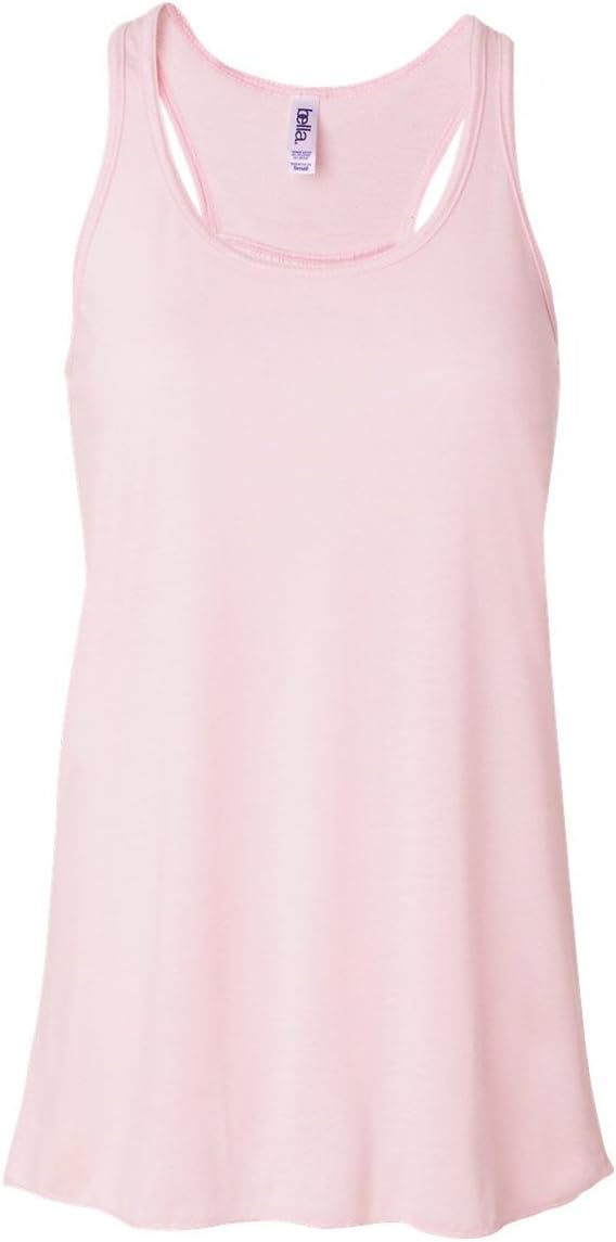 BELLA+CANVAS women modern fitted tank top neckline detail