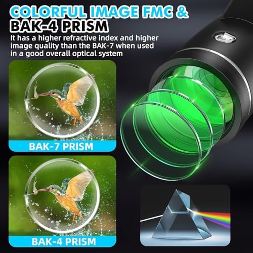 Waterproof and fogproof monocular telescope body with a non slip rubber armor grip