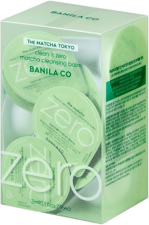 BANILA CO Clean It Zero Matcha Cleansing Balm | Mild Makeup Remover & Pore Care for Acne-Prone Skin | Vegan Milk & Matcha Water Blend | Non-Comedogenic, Hypoallergenic (100ml / 3.38 fl. oz) - Image 12