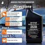 Archoil AR9100 container showing safety seal