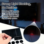 Low-tack vinyl camera cover being peeled off a smartphone screen easily without residue.