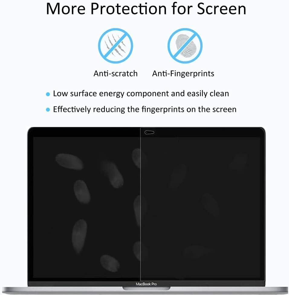 Package contents of Avakot MacBook tempered glass screen protector