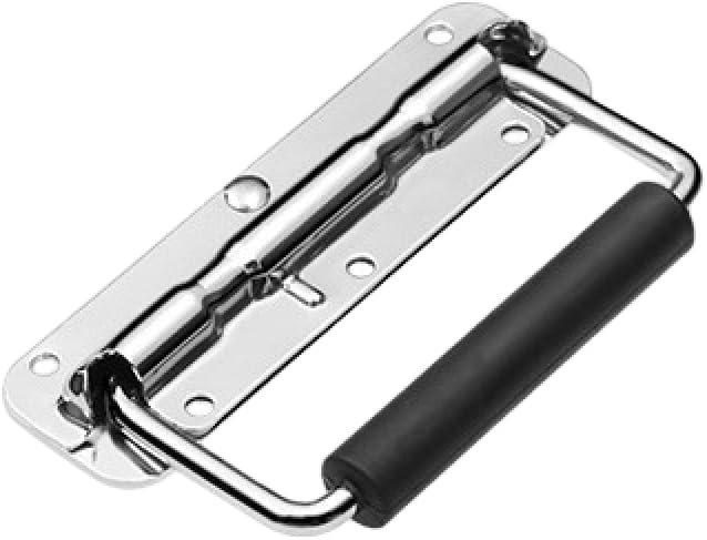 Dresser Pulls 1 Pack Stainless Steel Mechanical Handle Spring Handle Insulation Box Pull Ring,Length 121mm Iron Handle - Image 10