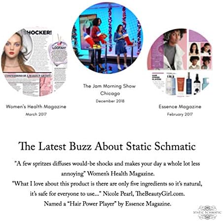 Tame flyaways and bedhead with Static Schmatic hair spray for children.