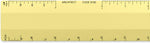 Alumicolor 6 inch metal scale angled perspective