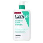 CeraVe Foaming Facial Cleanser 562ml front view showing imported product packaging