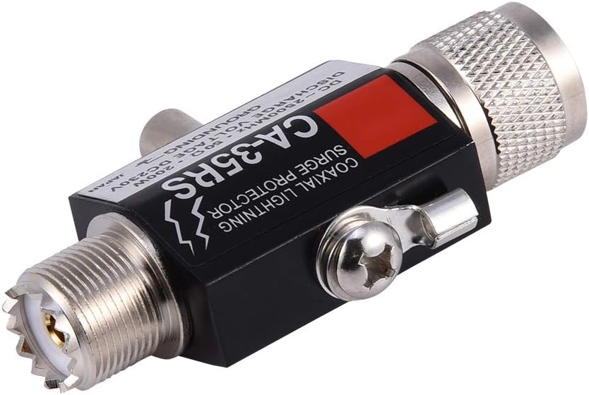 Hilitand coaxial arrester side profile