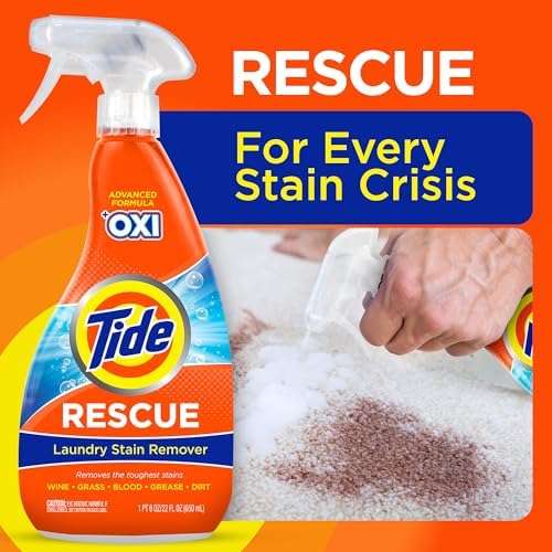 Authentic Tide Oxi stain remover used on upholstery and car seats