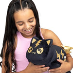 Eleven inch Aphmau Elemental mystery plush being unboxed from its sealed container