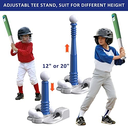 Qdragon baseball set with storage bag and 6 balls