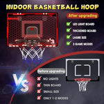 Full set of HopeRock indoor basketball hoop accessories